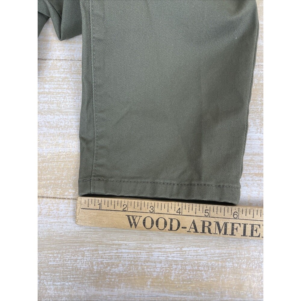 NWT Banana Republic Women's High Rise Twill Pants Green Size 12 - Picture 7 of 11